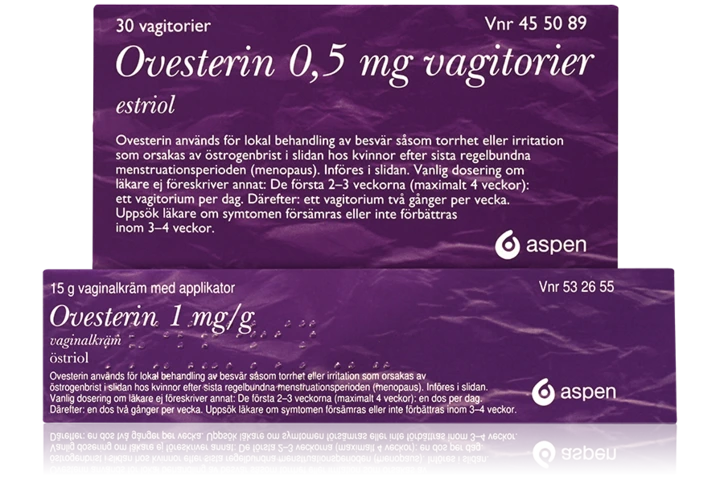 Ovesterin förpackning